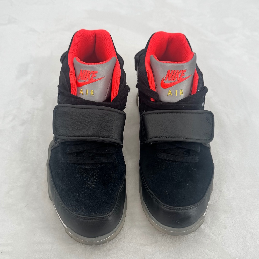 Nike Air Trainer Cruz Memory Of Mike Mens Size 11.5 Rare! Black & Bright Crimson